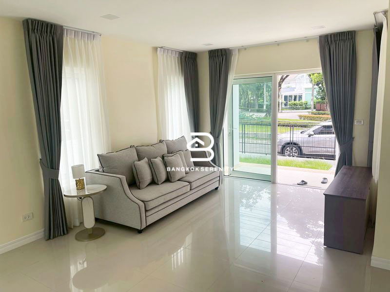 รูป เช่าบ้านพร้อมเฟอร์มัณฑนา บางนา กม.13 - รูปที่ 6/20