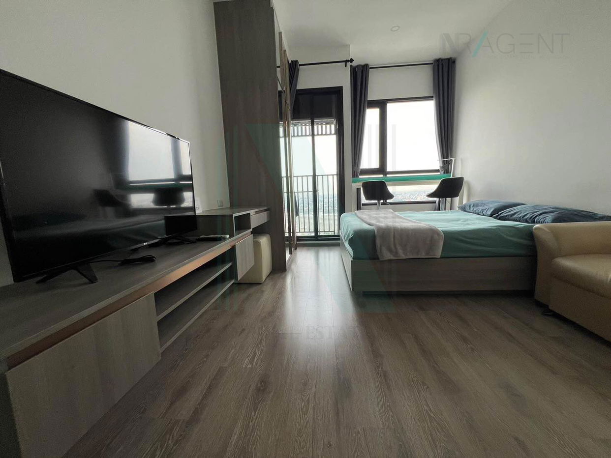 picture 🔺 For Rent Condo KNIGHTSBRIDGE PRIME ONNUT Building 1, Floor 33,Studio, Room size 28 sqm - 1/8