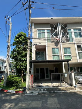 ขายทาว์นโฮม 3 ชั้น พร้อมอยู่ บิ้วอินทั้งหลัง  ทำเลดีมาก ใกล้รถไฟฟ้าสีชมพู สถานีบางชัน