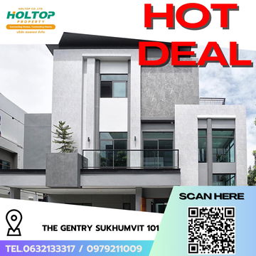 #R6099 🎉 020968 House for rent THE GENTRY SUKHUMVIT 101
