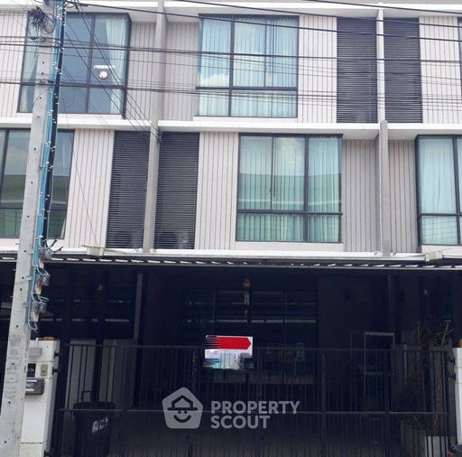3-bed townhouse for sale, 150 sqm, 22 sq wah, Pruksa Ville 81 Ramkhamhaeng - Serithai