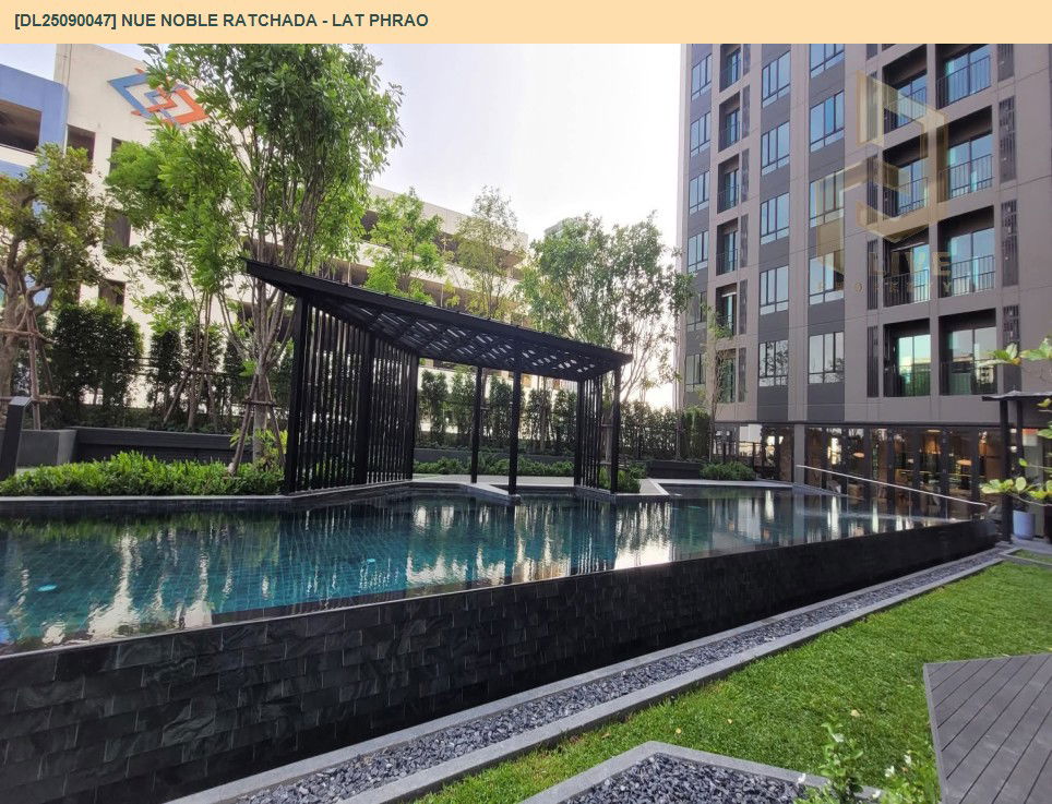 picture DL25090047 Condo for rent, Nue Noble Ratchada - Lat Phrao near MRT ลาดพร้าว, ready to move in, call urgently 0656133286 LineID @655ebbvc - 10/13