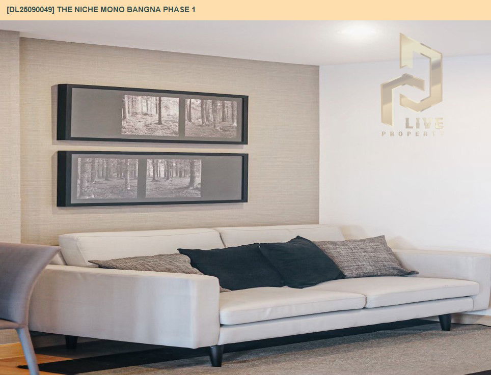picture DL25090049 Condo for rent, The Niche Mono Bangna Phase 1 near BTS Bang Na, ready to move in, call urgently 0656133286 LineID @534wlwof - 2/12