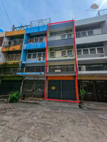picture 3.5-story shophouse for sale, 15 sq wah, suitable for office use, ready to live in, fully renovated, located in Soi Charansanitwong 40/1 - 2/16