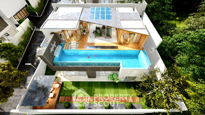 บ้านเดี่ยว ภูเก็ต : วิลล่า 3-ห้องนอน ที่ อีเดน ฮิลล์ วิลล่า ใน ป่าคลอก (ID 1284191)