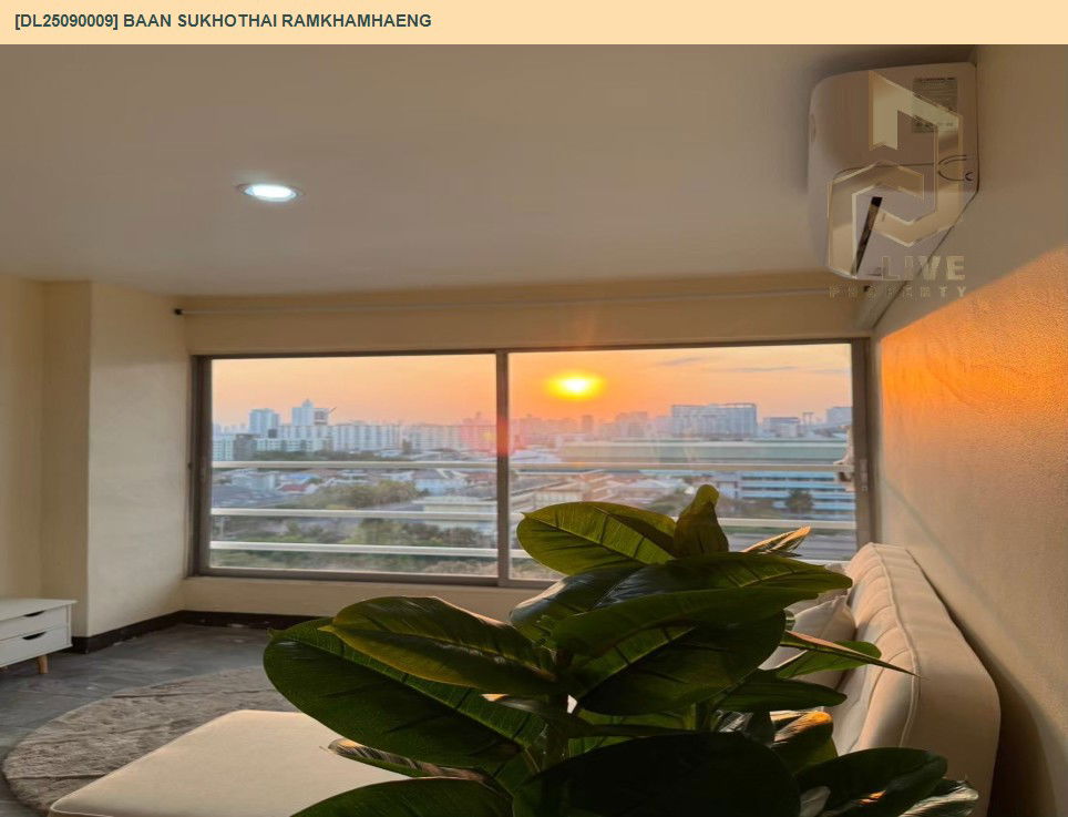 picture DL25090009 Condo for rent, Baan Sukhothai Ramkhamhaeng near -, ready to move in, call urgently 0656133286 LineID @655ebbvc - 7/12