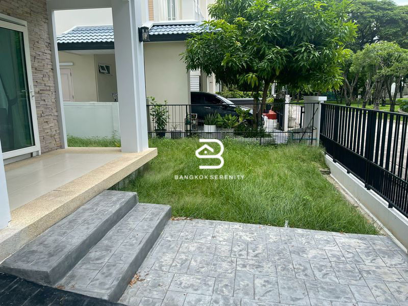 รูป เช่าบ้านพร้อมเฟอร์มัณฑนา บางนา กม.13 - รูปที่ 5/20