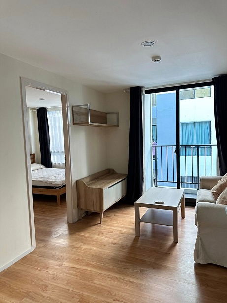 รูป ราคาถูก คอนโด Modern Condo บางพลัด - จรัญ 79 ตึกA ชั้น6 แบบ 1 ห้องนอน 28 ตรม. เฟอร์ครบ เพียง 9,000 บาท - รูปที่ 2/7