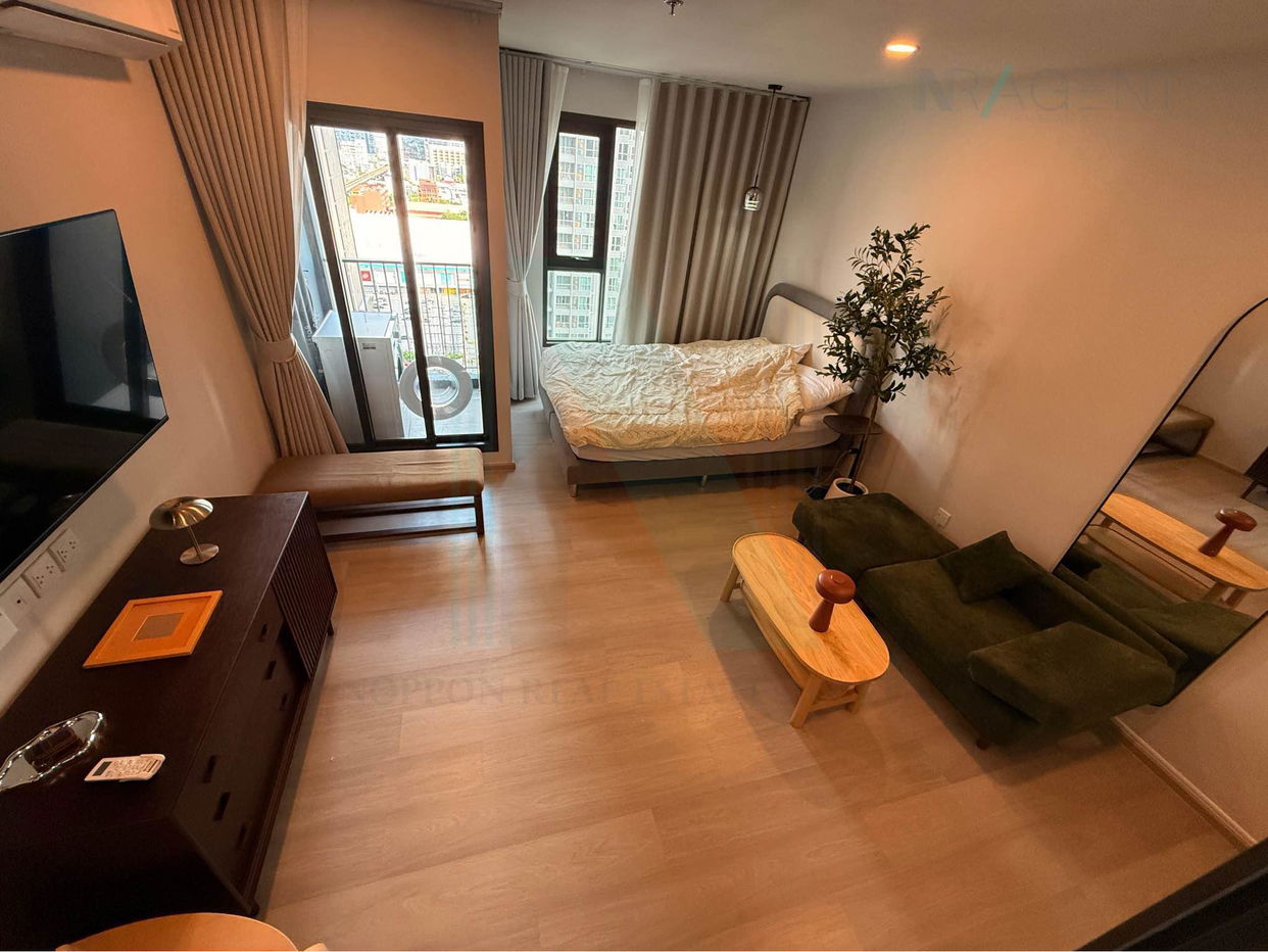 picture 🔺 For Rent Condo ASPIRE ONNUT STATION Building 1, Floor 19,Studio, Room size 27 sqm - 2/8