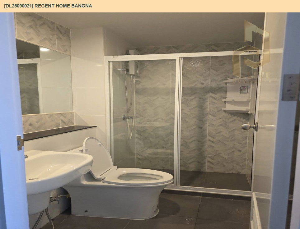 รูป DL25090021 ให้เช่าคอนโด รีเจ้นท์ โฮม บางนา (Regent home bangna) ใกล้ BTS บางนา พร้อมเข้าอยู่ โทรด่วน 0638692663 LineID @534wlwof - รูปที่ 8/9