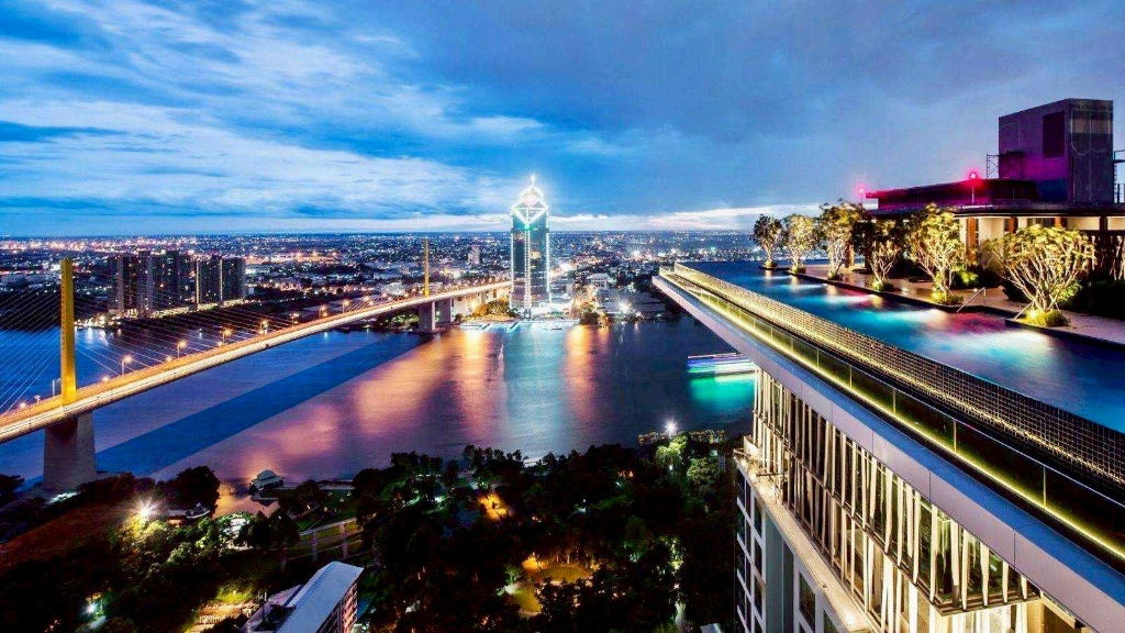 รูป ให้เช่า คอนโดหรู สตาร์วิว พระราม 3 กรุงเทพฯ ห้องมุมพิเศษ2 ห้องนอน 2 ห้องน้ำ พื้นที่ใช้สอย 82 ตร.ม. วิวแม่น้ำเจ้าพระยาแบบพาโนรามา ราคาเพียง 35k/ด  - รูปที่ 20/22