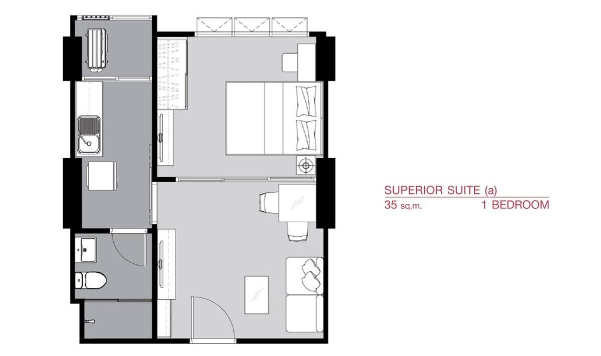 picture Code: KJ8587  for rent Supalai Veranda Ramkhamhaeng // Line ID: @kjcondo (with @) // - 9/9