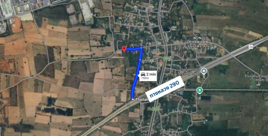รูป ขาย ที่ดินเปล่า 7-2-30 ไร่ ต.หนองระเวียง อ.เมือง นครราชสีมา ห่างทางหลวง 290 เพียง 750 ม. - รูปที่ 6/6