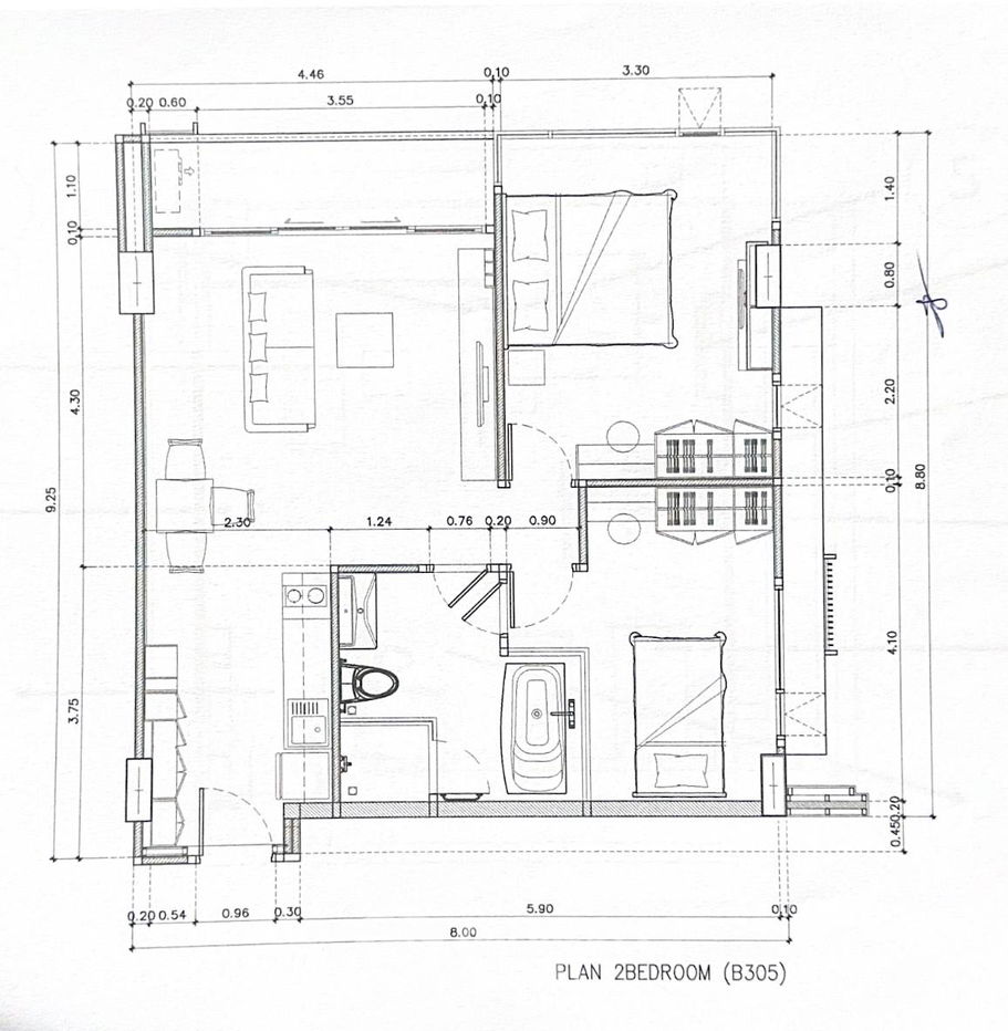 รูป คอนโด 2-ห้องนอน ที่ เดอะ สตาร์ ฮิลล์ คอนโด เชียงใหม่ ใน สุเทพ (ID 2285519) - รูปที่ 5/5