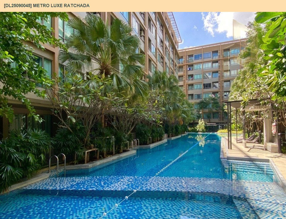 รูป DL25090045 ขาย คอนโดมิเนี่ยม เมโทร ลักซ์ รัชดา (METRO LUXE RATCHADA) พร้อมเข้าอยู่ โทรด่วน 0638692663 LineID@655ebbvc - รูปที่ 25/28
