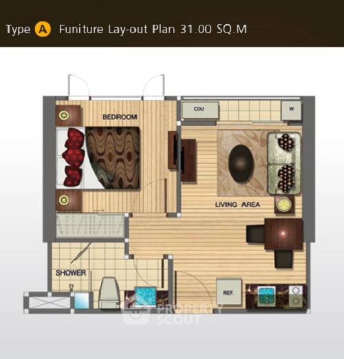 picture 1-BR Condo at Thru Thonglor in Bang Kapi (ID 511908) - 9/11