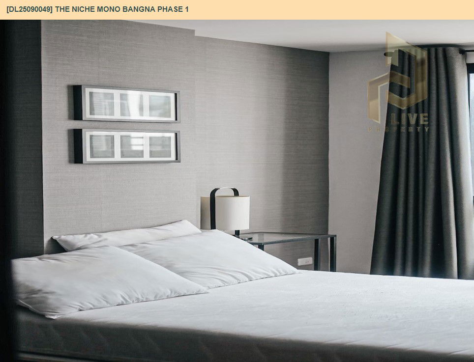 picture DL25090049 Condo for rent, The Niche Mono Bangna Phase 1 near BTS Bang Na, ready to move in, call urgently 0656133286 LineID @534wlwof - 3/12