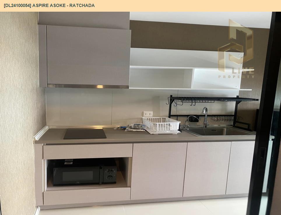 picture DL24100054 Condo for rent, Aspire Asoke - Ratchada near MRT พระราม 9, ready to move in, call urgently 0656133286 LineID @655ebbvc - 6/7