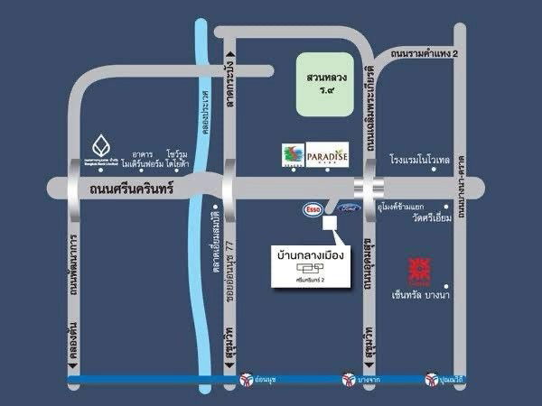 picture For Rent Baan Klang Muang Urbanion Srinakarin ✔️ 3-story modern townhome near Srinakarin Road 35,000 bath/month - 3/19