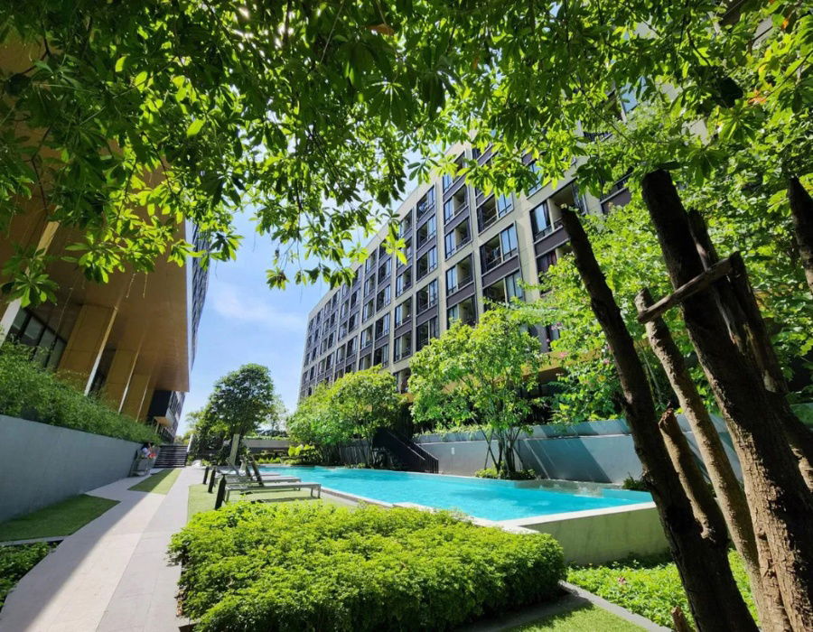 รูป **สถานะตามภาพปก ห้องว่างครับผม 2 ห้องนอนห้องมุม** ให้เช่า Plum Condo Saphanmai Station  BTS สะพานใหม่ เพียง 400 เมตร - รูปที่ 12/14