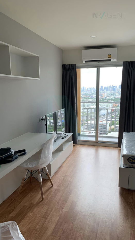 picture 🔺 For Rent Condo LUMPINI VILLE PHATANAKAN - SRINAKARIN Building 1, Floor 30,Studio, Room size 26.00 sqm - 5/8