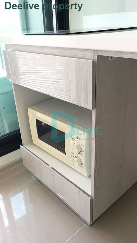 picture DL007799 Condo for rent, Life Asoke - Rama 9 near MRT พระราม 9, ready to move in, call urgently 0656133286 LineID @655ebbvc - 5/8
