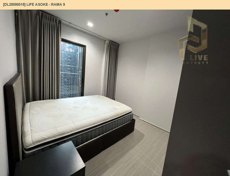 picture DL25090015 Condo for rent, Life Asoke - Rama 9 near MRT พระราม 9, ready to move in, call urgently 0656133286 LineID @534wlwof - 3/10
