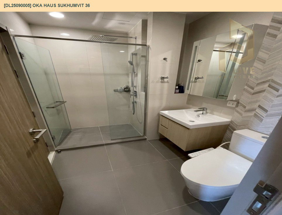picture DL25090005 Condo for rent, OKA HAUS Sukhumvit 36 near BTS Thong Lo, ready to move in, call urgently 0656133286 LineID @655ebbvc - 6/7