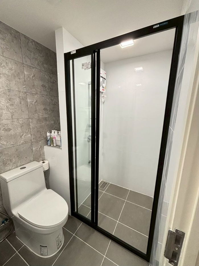 picture ✨ Affordable + spacious condo at Atmoz Tropicana Bangna, 1 bedroom, 27 sq m, Building A, 2nd floor, only 10,000 baht 🏡💖 - 6/8