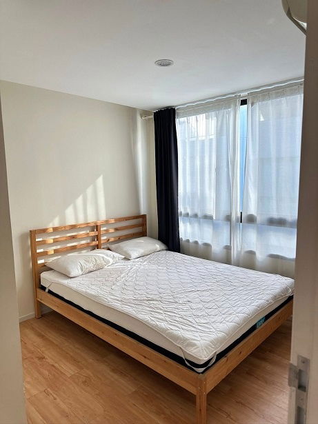 รูป ราคาถูก คอนโด Modern Condo บางพลัด - จรัญ 79 ตึกA ชั้น6 แบบ 1 ห้องนอน 28 ตรม. เฟอร์ครบ เพียง 9,000 บาท - รูปที่ 3/7