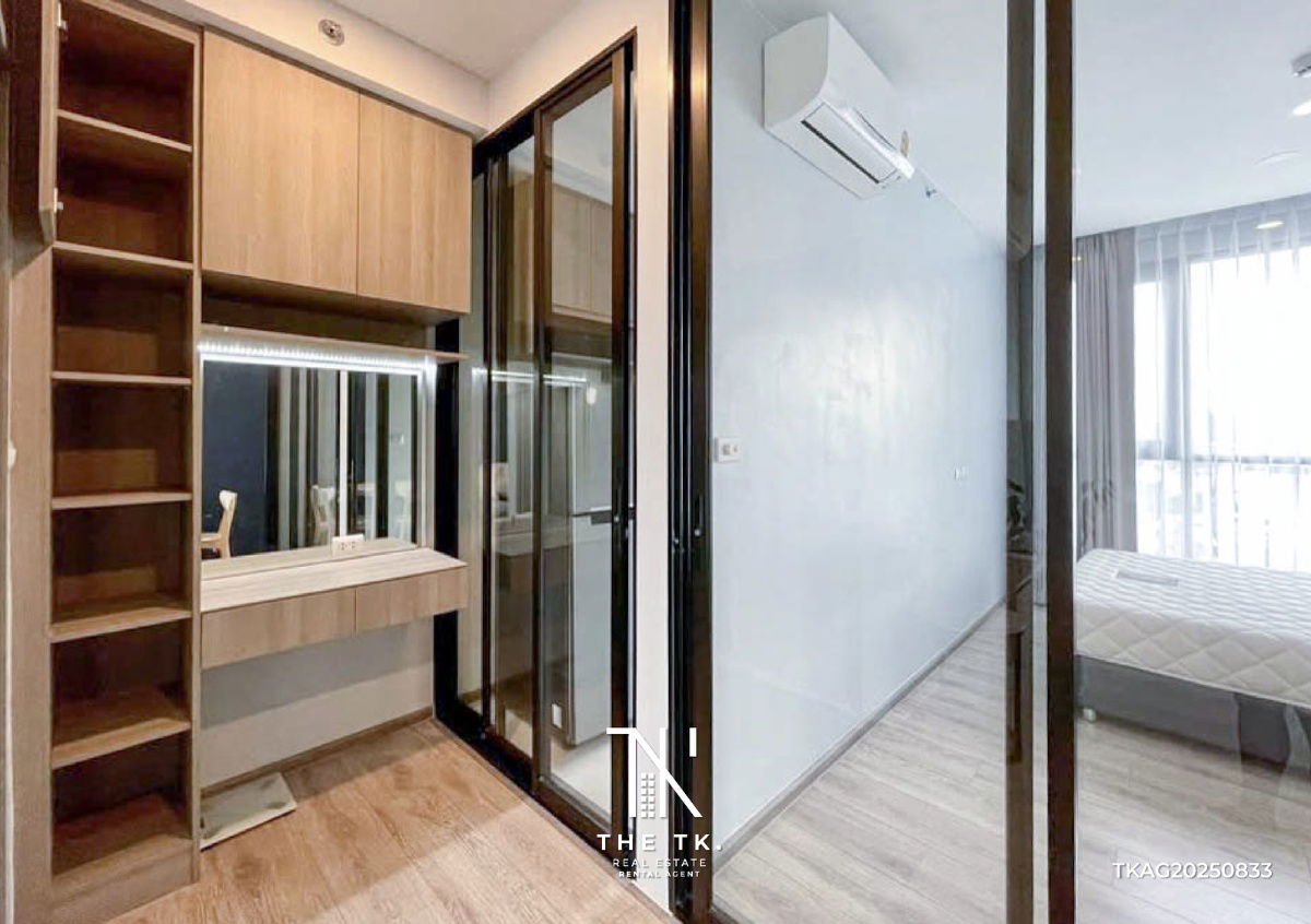 รูป [THE TK.] ให้เช่าคอนโด Knightsbridge Collage Sukhumvit 107 ขนาด 34 ตร.ม. 1 ห้องนอน 1 ห้องน้ำ ใกล้ BTS แบริ่ง | ติดต่อคุณทีเค Line ID @637ilhsj - รูปที่ 4/8