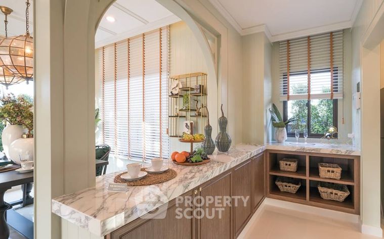 3-bed house for sale, 162 sqm, 12.5 sq wah, Passorn Romklao - Ramkhamhaeng
