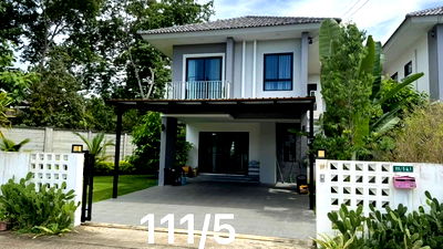 เช่าบ้านเดี่ยว เชียงใหม่ : บ้านเช่า ภักดีวิลเลจ แม่ริม เชียงใหม่ ใกล้นานาชาติเปรม T.0946511456