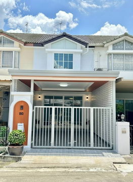 ขายบ้านรีโนเวทสนามบินน้ำ  โครงการศุภาลัยวิลล์ ทาวน์เฮาส์สองชั้น เนื้อที่ 17 ตร.ว. ราคาเพียง 2.39 ล้านบาท