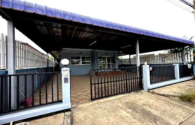 Houses for sale Sinsakhon Printing City Industrial Estate : Single house for sale, Wisesiri Village 2, Samut Sakhon, ready to move in, 51 sq m, 125 sq m, 3 bedrooms, 2 bathrooms