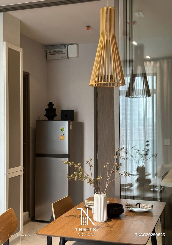 รูป [THE TK.] ให้เช่าคอนโด Rhythm Ekkamai Estate ขนาด 35 ตร.ม. 1 ห้องนอน 1 ห้องน้ำ ตกแต่งจัดเต็ม! ใกล้ BTS เอกมัย | ติดต่อคุณทีเค Line ID @637ilhsj - รูปที่ 8/17