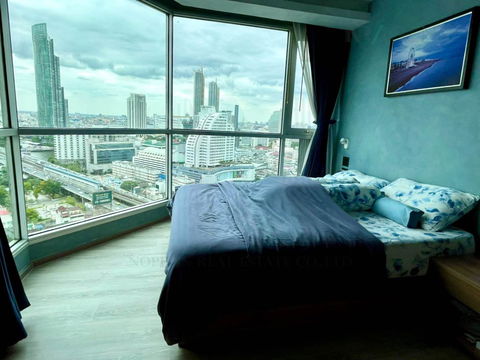 📌 For Sell Condo RHYTHM SATHORN Building 1, Floor 23,1 bed room, Room size 38 sqm
