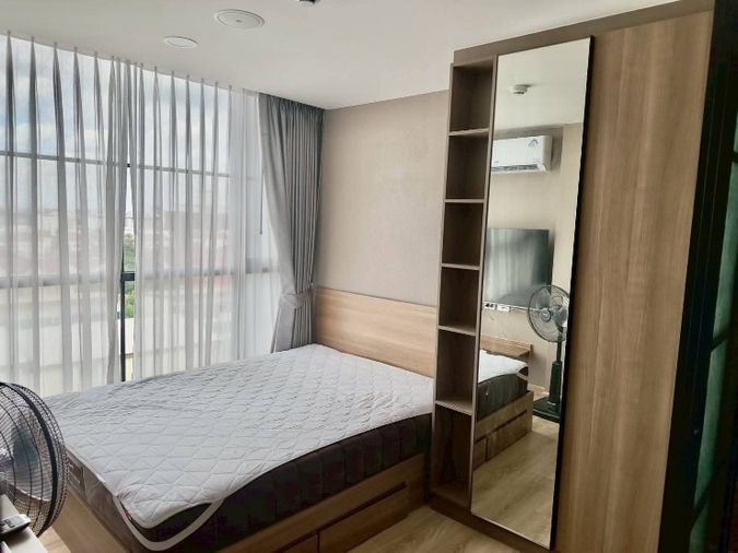 AS1533 ให้เช่าคอนโด The Cube Loft นวลจันทร์ ห้องสวย เครื่องใช้ไฟฟ้าเฟอร์นิเจอร์