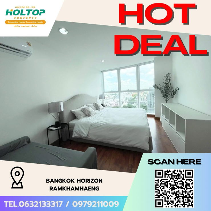 รูป #Z2255💥020968🔥ให้เช่าคอนโด Bangkok Horizon Ramkhamhaeng - รูปที่ 1/10