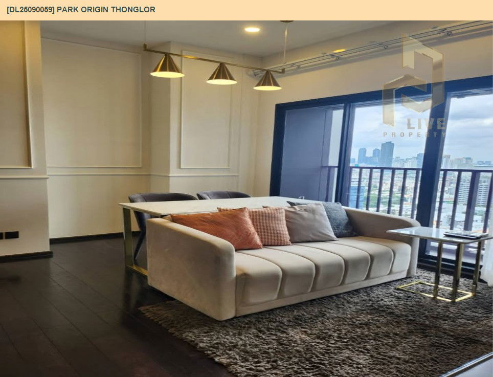 picture DL25090059 Condo for rent, PARK ORIGIN THONGLOR near BTS Thong Lo, ready to move in, call urgently 0656133286 LineID @534wlwof - 2/14