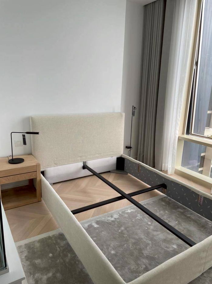 picture ❖ Super Luxury ❖ 30+ floor 117.00 sq.m. | 2 bedrooms 2 bathrooms | Near BTS Saphan Taksin 6 minutes, Asiatique The Riverfront 5 minutes - 9/11