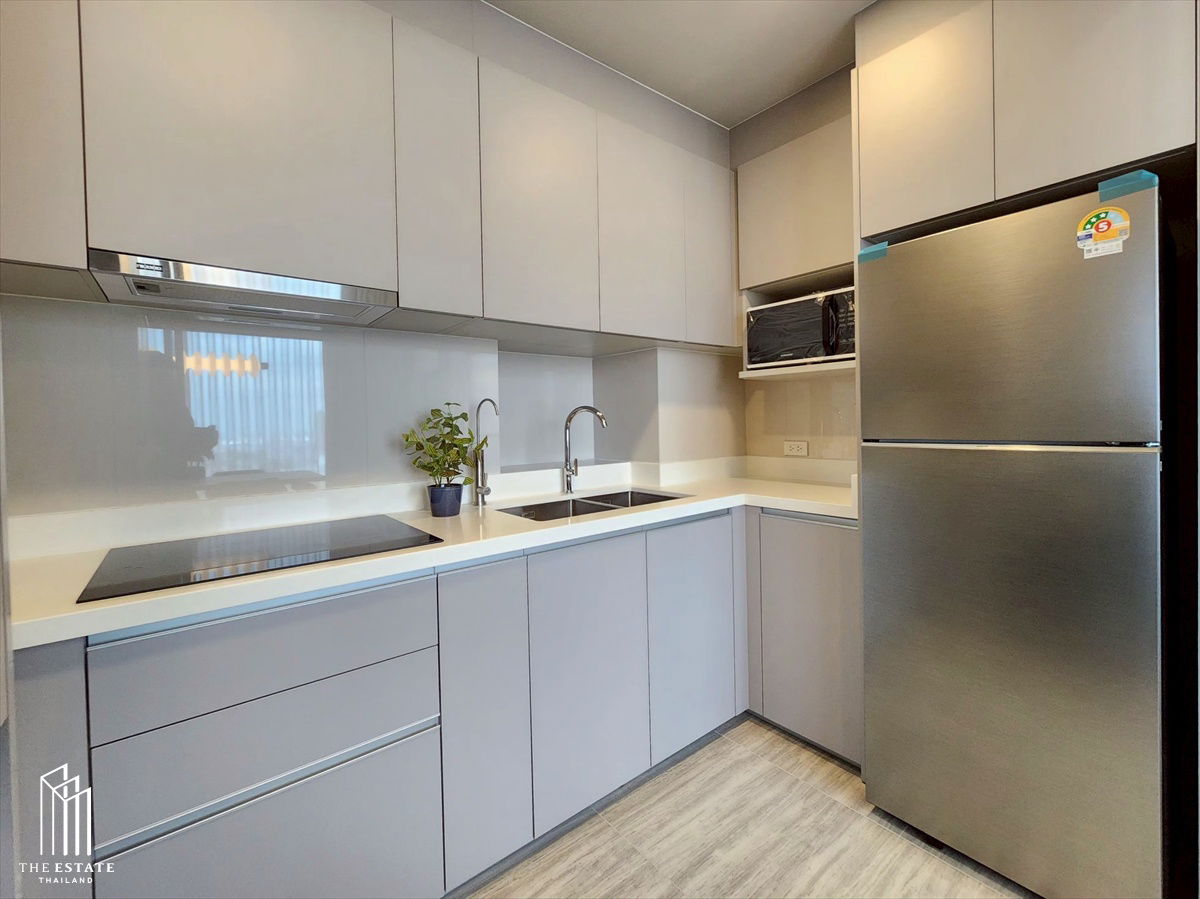 picture For rent: Whizdom The Forestias (Destinia), large unit in a corner location with a 30-rai forest park view. @ 75,000 Baht - 14/18