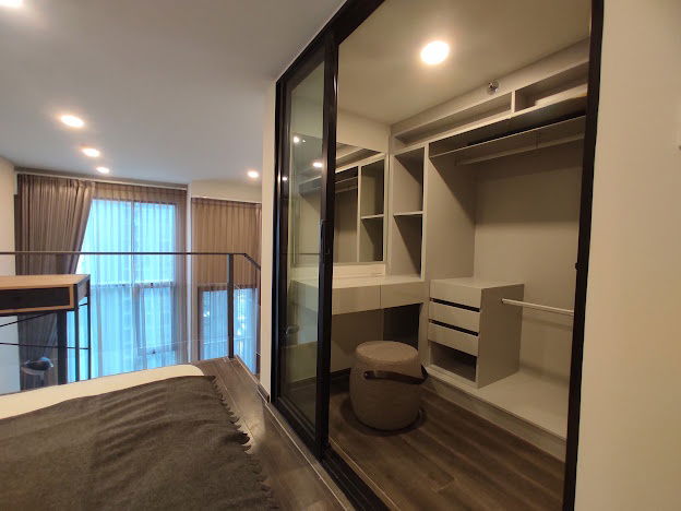 รูป ⬆️Duplex room⬆️ให้เช่าคอนโด ไนท์บริดจ์ สเปซ พระราม 9 📲ติดต่อโทร/ไลน์ 099-289-1569 - รูปที่ 4/11