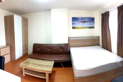 คอนโดให้เช่า : 💲RBB20418 ให้เช่าถูกมาก🍀ลุมพินี คอนโดทาวน์ ร่มเกล้า-สุวรรณภูมิ✅แอดไลน์ @930jwqti ( มี @ ด้วย) แอดมินตอบไว