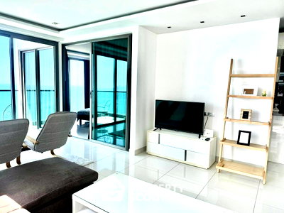 คอนโดให้เช่า : คอนโด 2 ห้องนอน ชั้น 16 Wongamat Tower Condominium (ID 2003068)