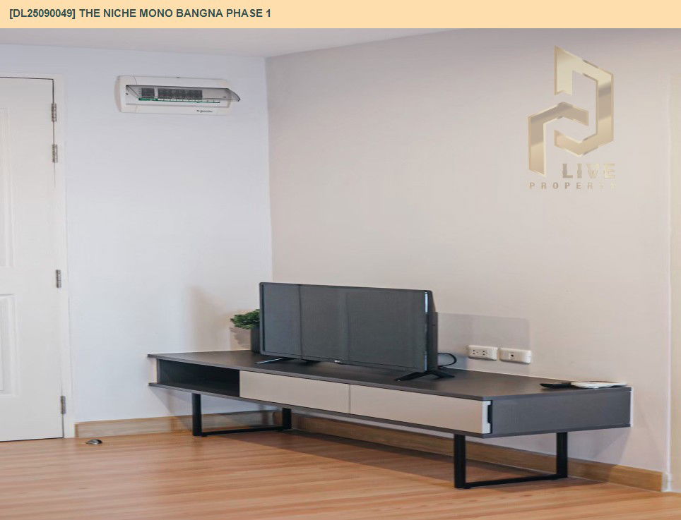 picture DL25090049 Condo for rent, The Niche Mono Bangna Phase 1 near BTS Bang Na, ready to move in, call urgently 0656133286 LineID @534wlwof - 4/12