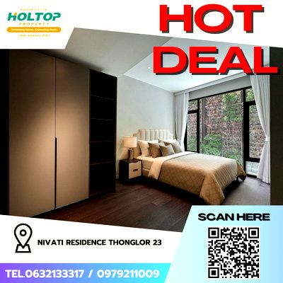 Condos for rent : #Z2265💥030968🔥 Condo for rent: Nivati ​​Residence Thonglor 23