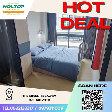 #Z2258💥020968🔥 Condo for rent: The Excel Hideaway Sukhumvit 71
