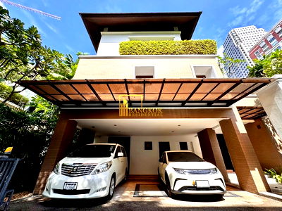 เช่าบ้านเดี่ยว เขตคลองเตย : Baan Sukhumvit 18 - Stunning 4 Bed House With Private Pool - BR28270SH