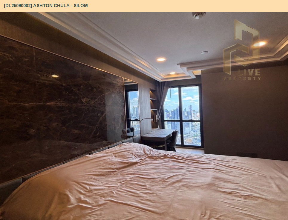 picture DL25090002 Condo for rent, Ashton Chula - Silom near MRT ส่ามย่าน, ready to move in, call urgently 0656133286 LineID @534wlwof - 2/8
